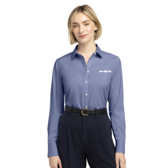 Brooks Brothers® Women’s Wrinkle-Free Stretch Pinpoint Shirt
